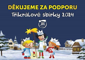 Poděkování - Tříkrálová sbírka 2024