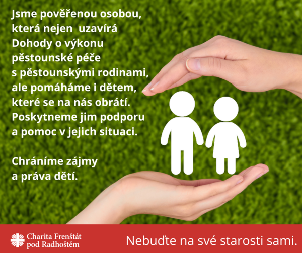 Nebuďte na své starosti sami.
