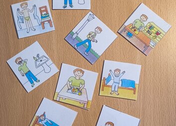 Děti ze SASky se učí důležitost denního režimu