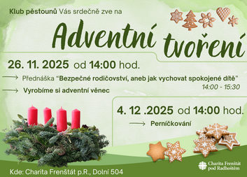 Adventní tvoření - Perníčkování