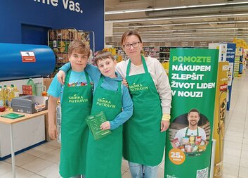 Jarní potravinová sbírka 2026 v Tesco Kopřivnice
